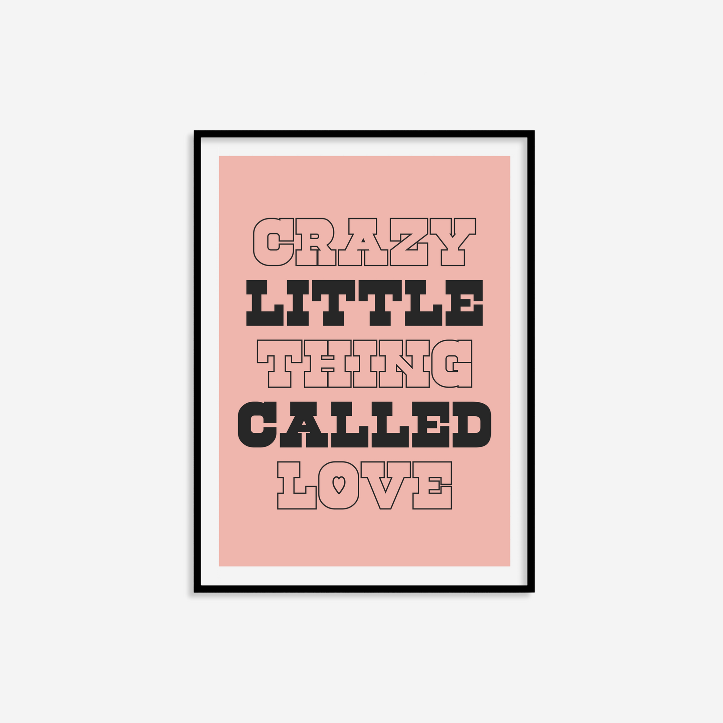 Crazy Little Thing Called Love Print