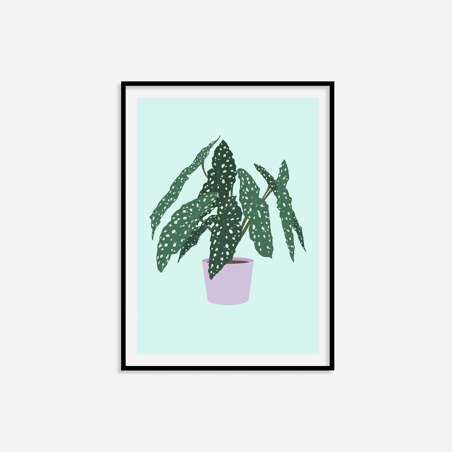 Begonia Print