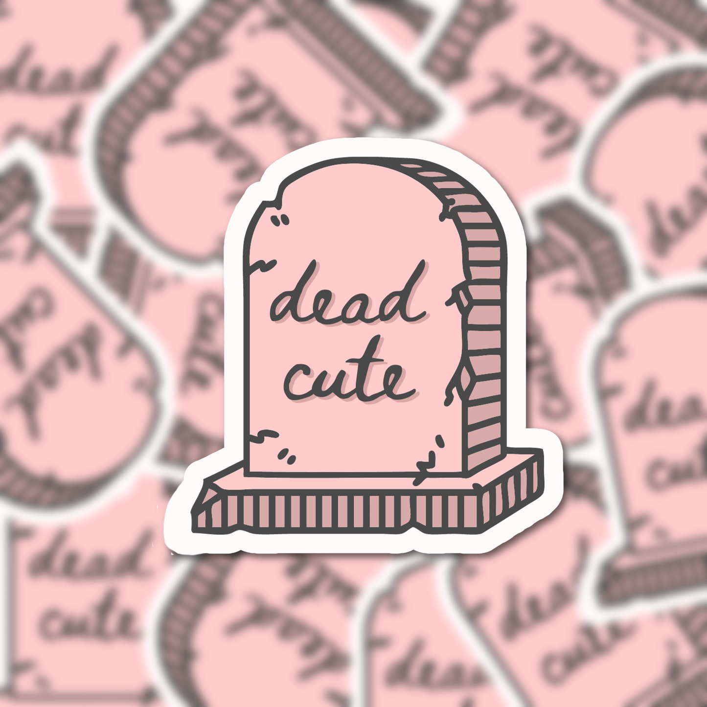 Dead Cute Sticker