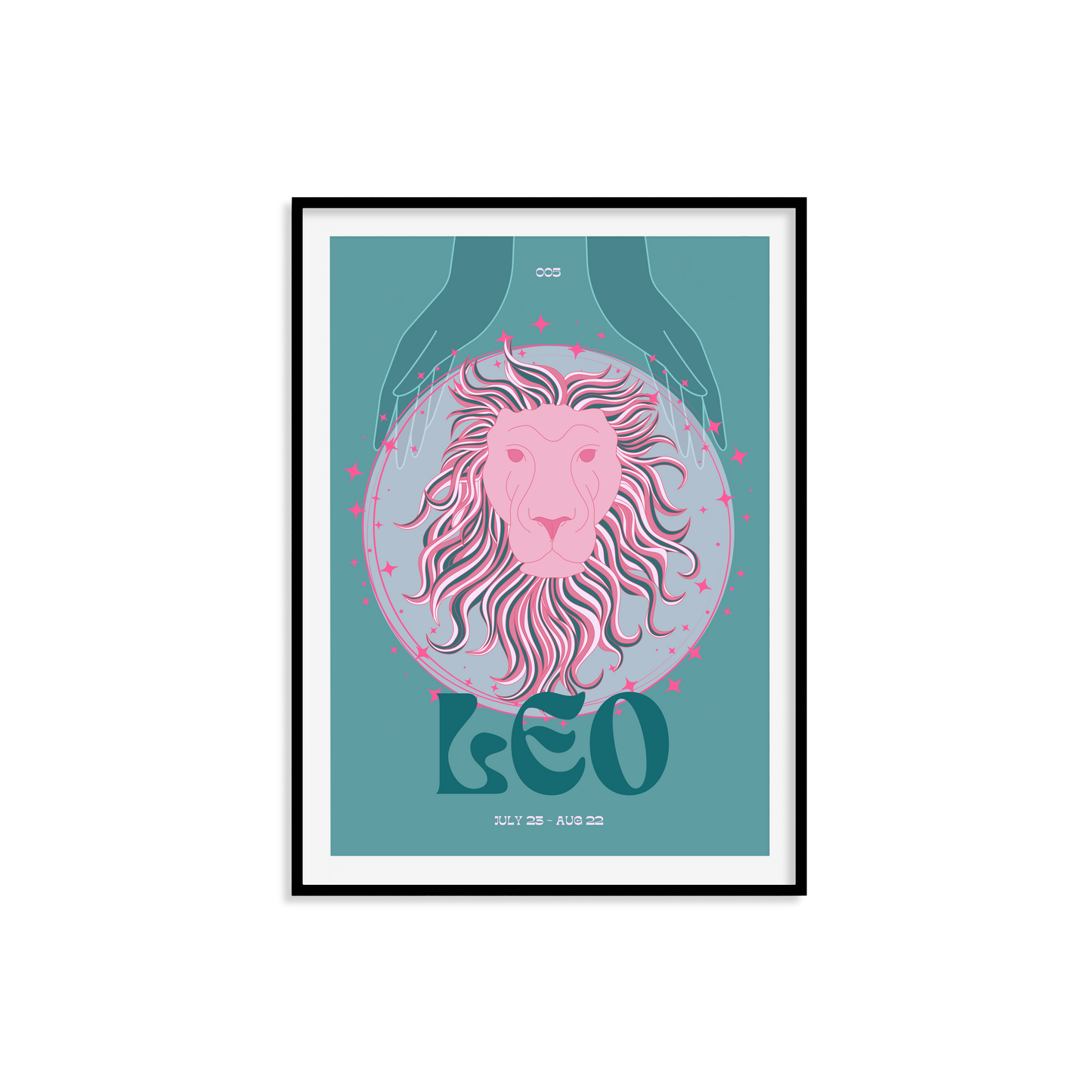 Leo Zodiac Print