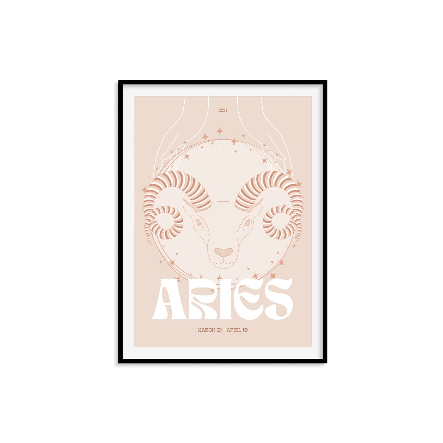 Aries Zodiac Print