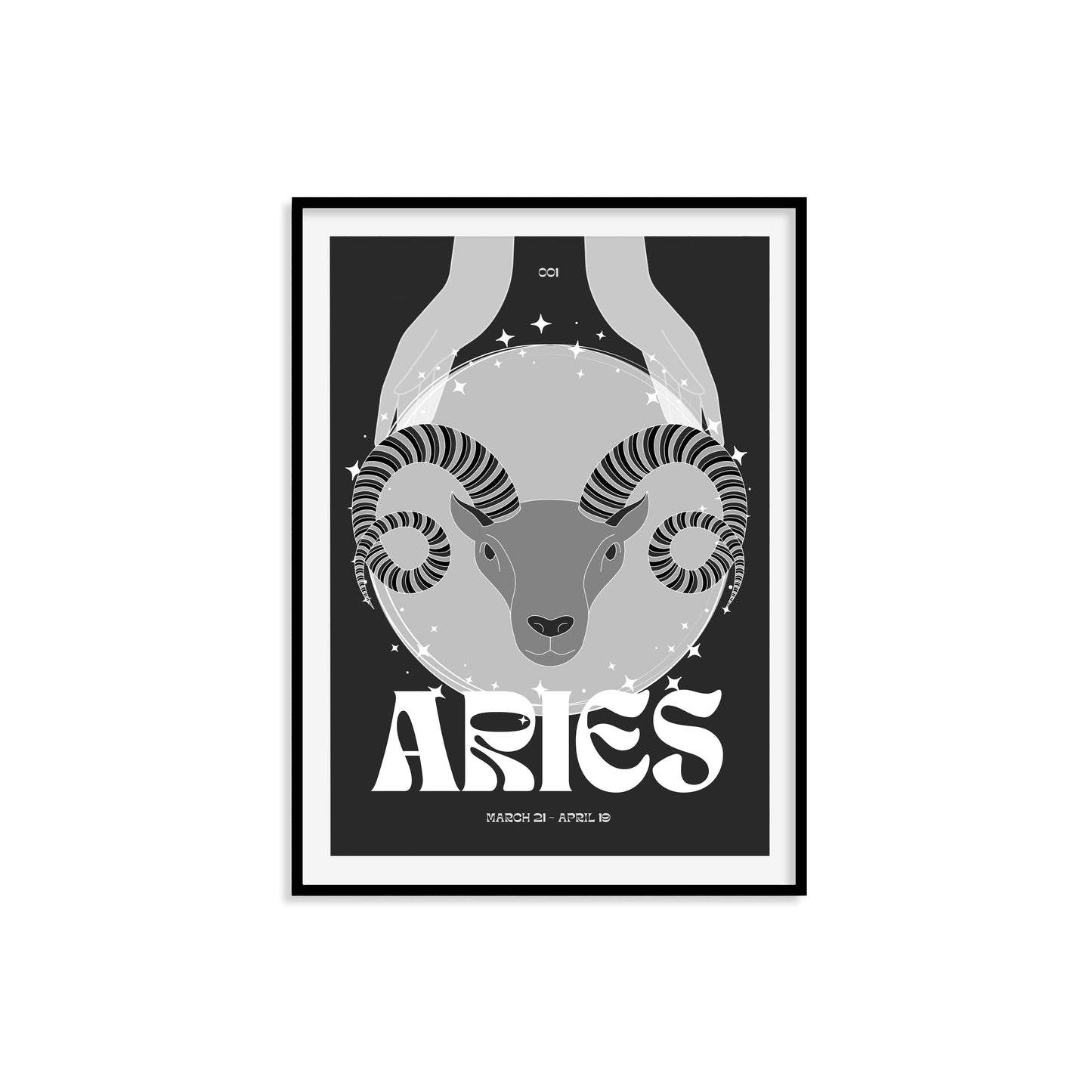 Aries Zodiac Print