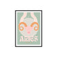 Aries Zodiac Print