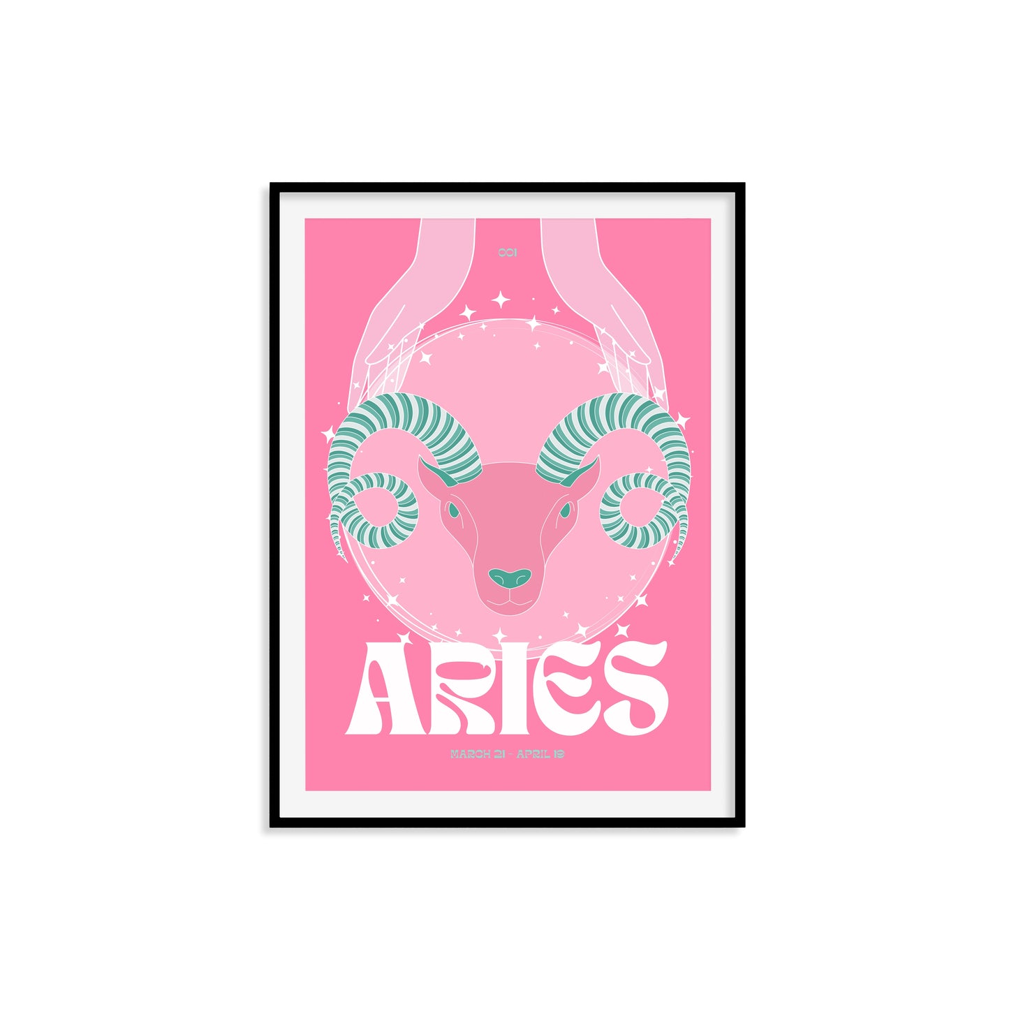 Aries Zodiac Print