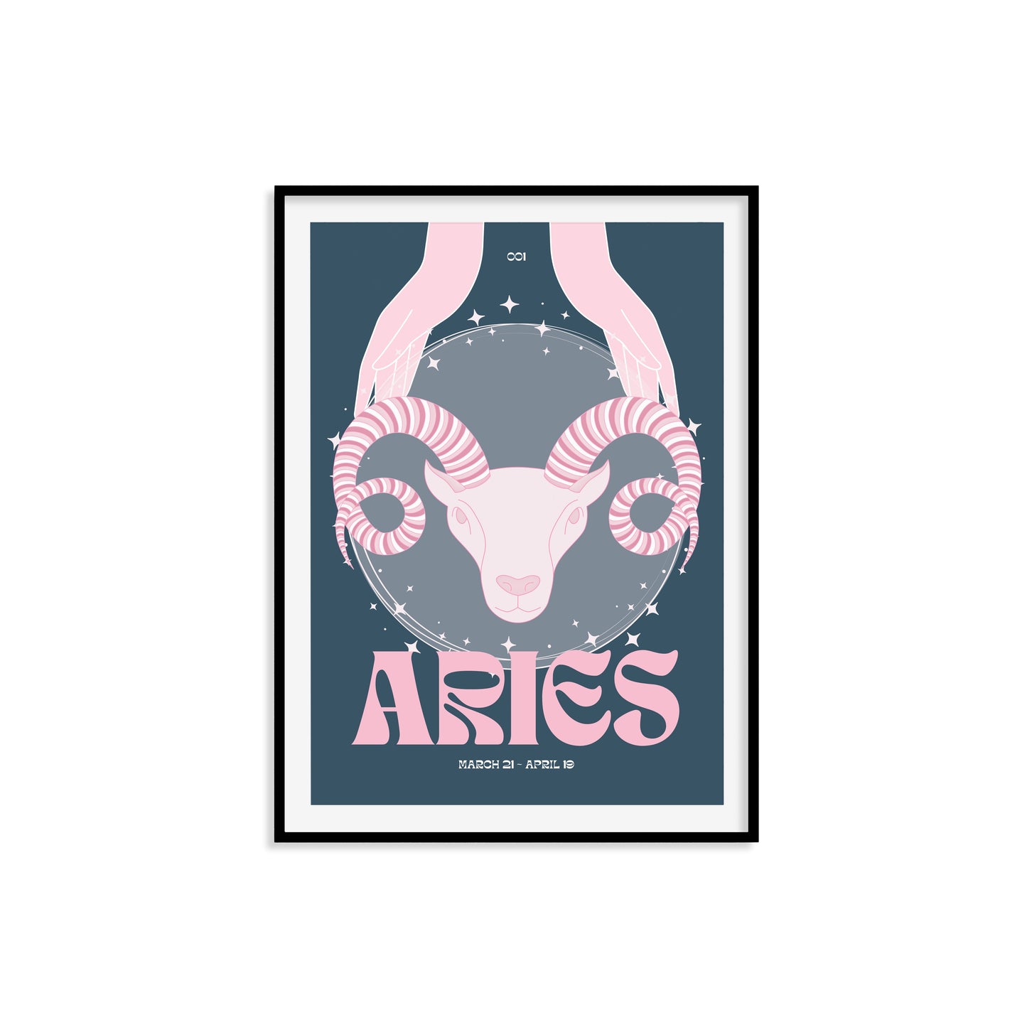 Aries Zodiac Print