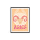 Aries Zodiac Print