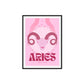 Aries Zodiac Print
