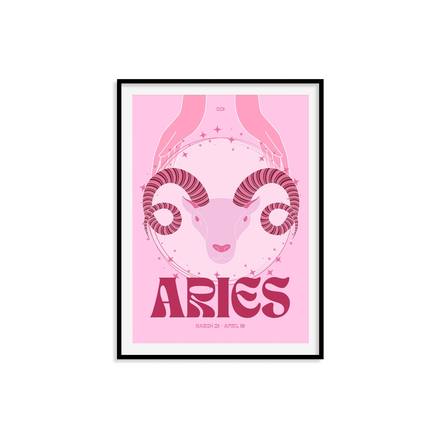 Aries Zodiac Print