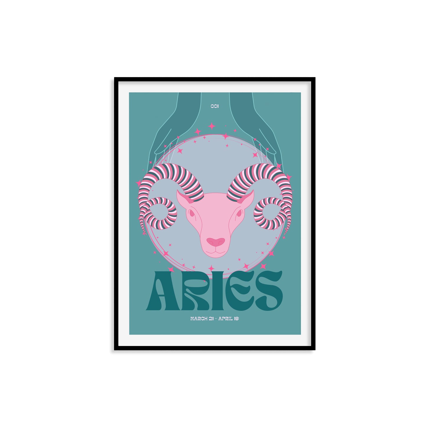 Aries Zodiac Print