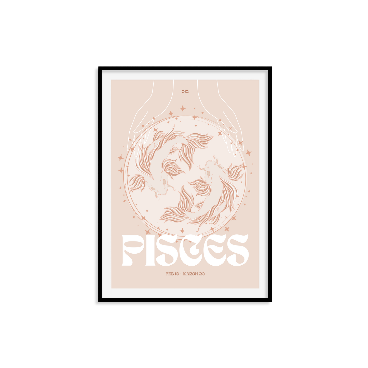 Pisces Zodiac Print