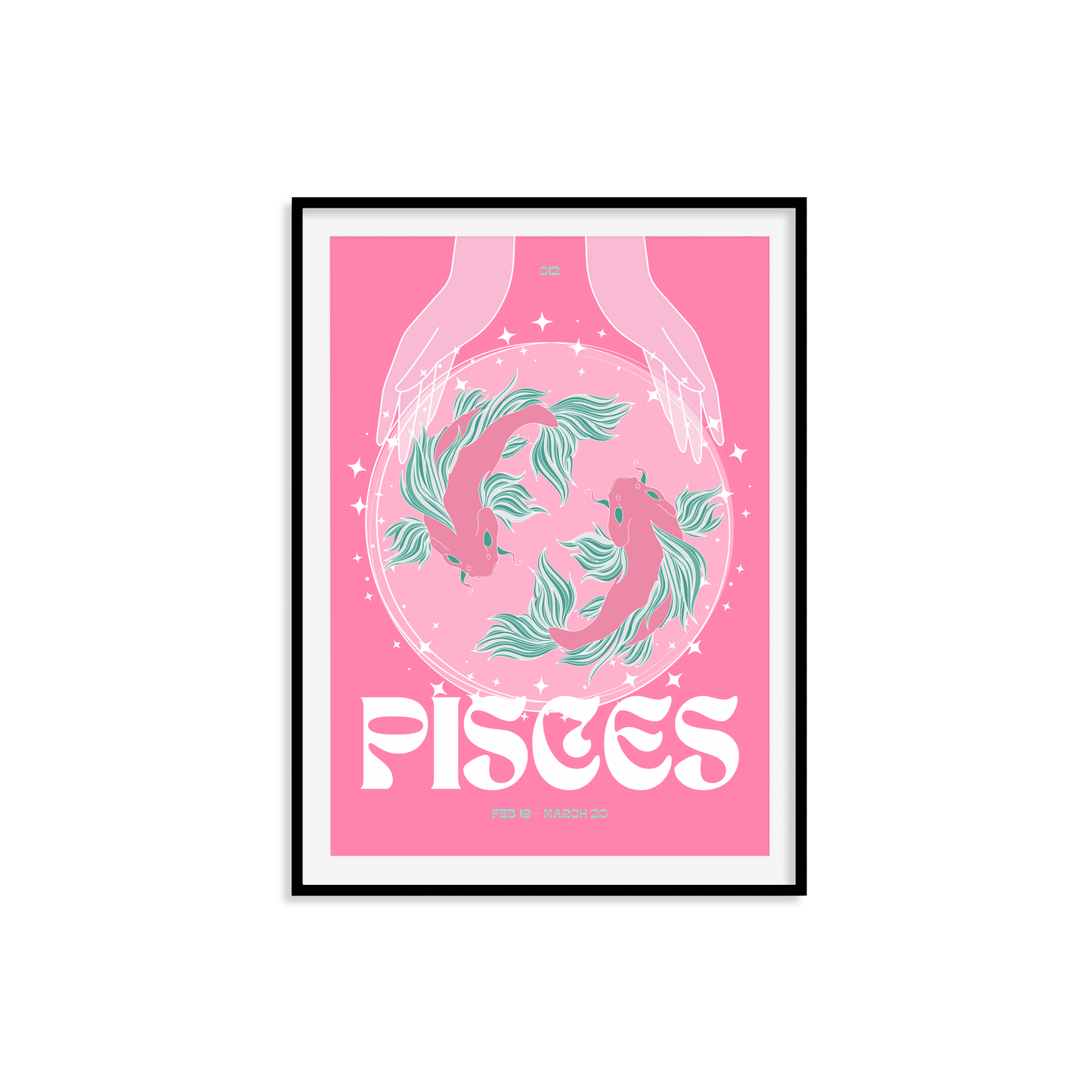 Pisces Zodiac Print