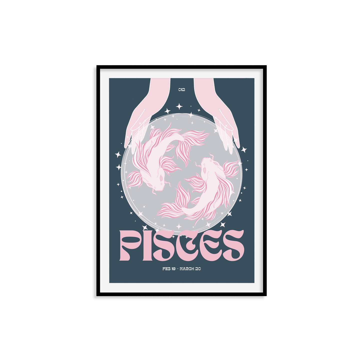 Pisces Zodiac Print