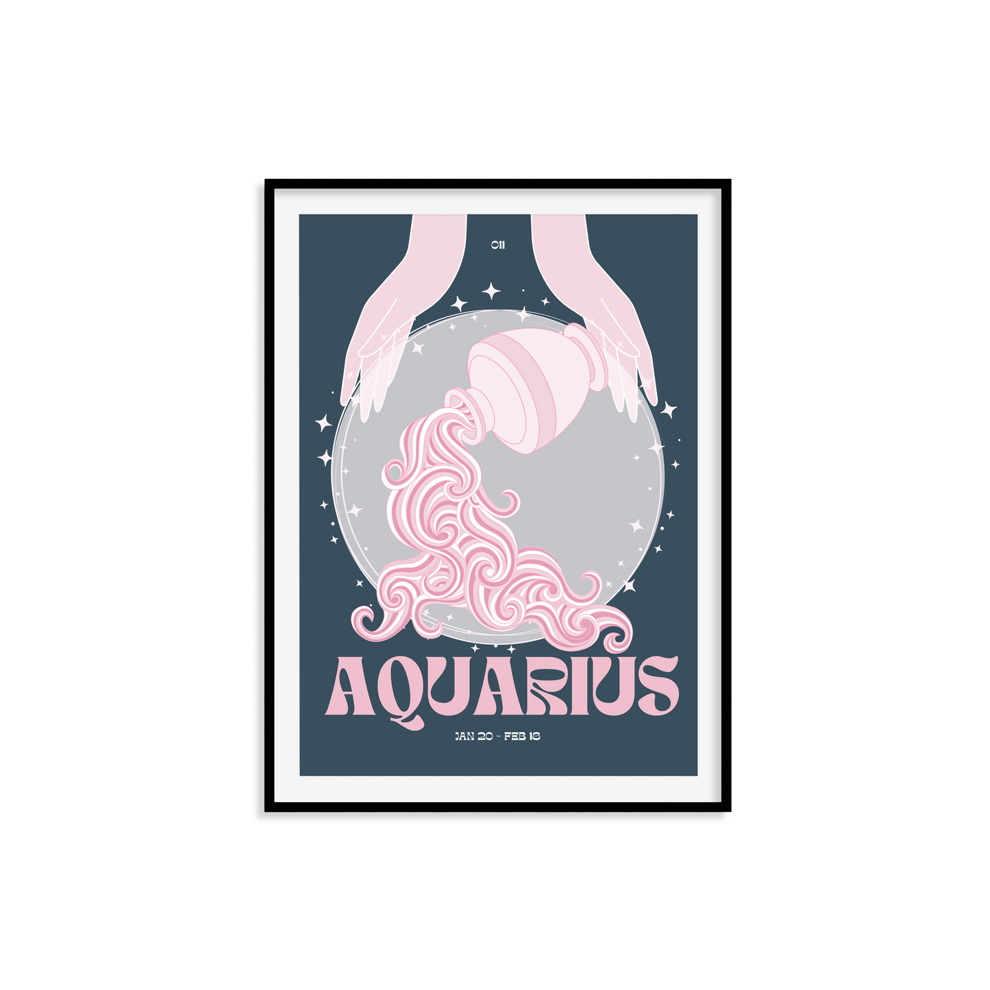 Aquarius Zodiac Print