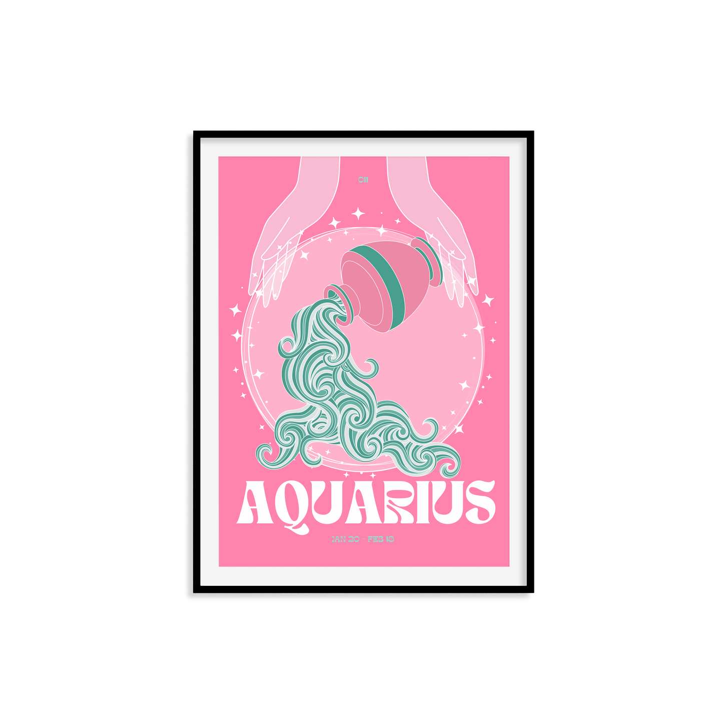 Aquarius Zodiac Print