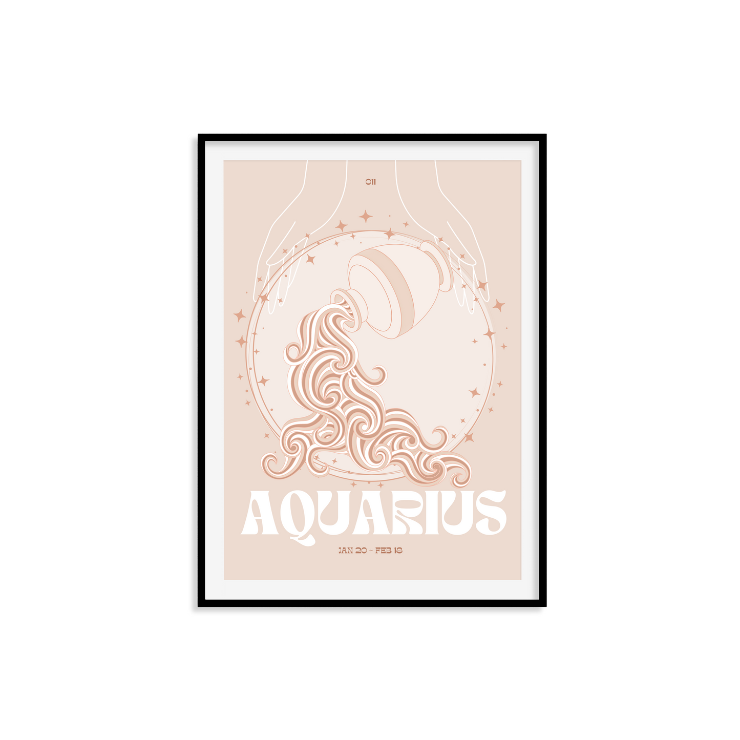 Aquarius Zodiac Print