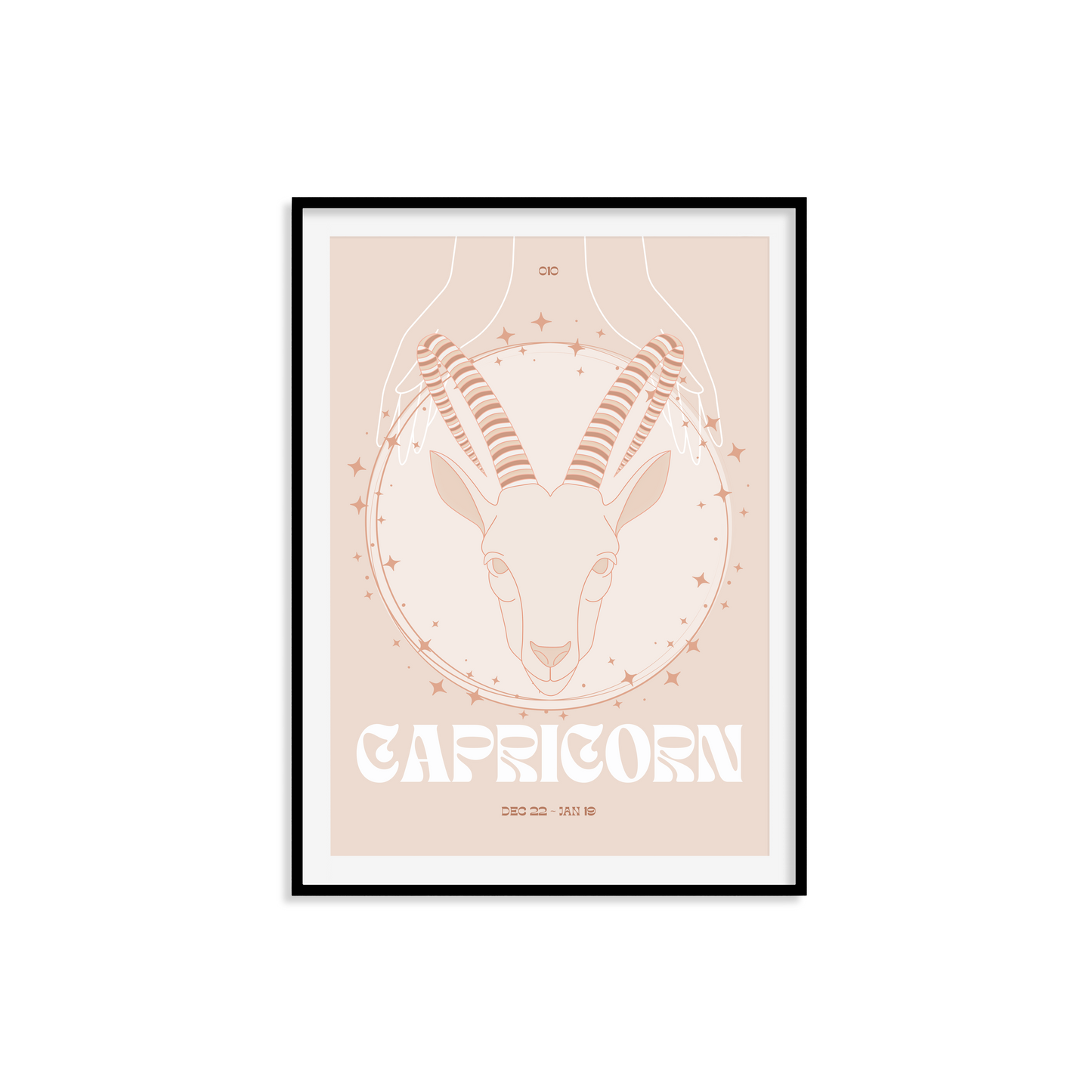 Capricorn Zodiac Print