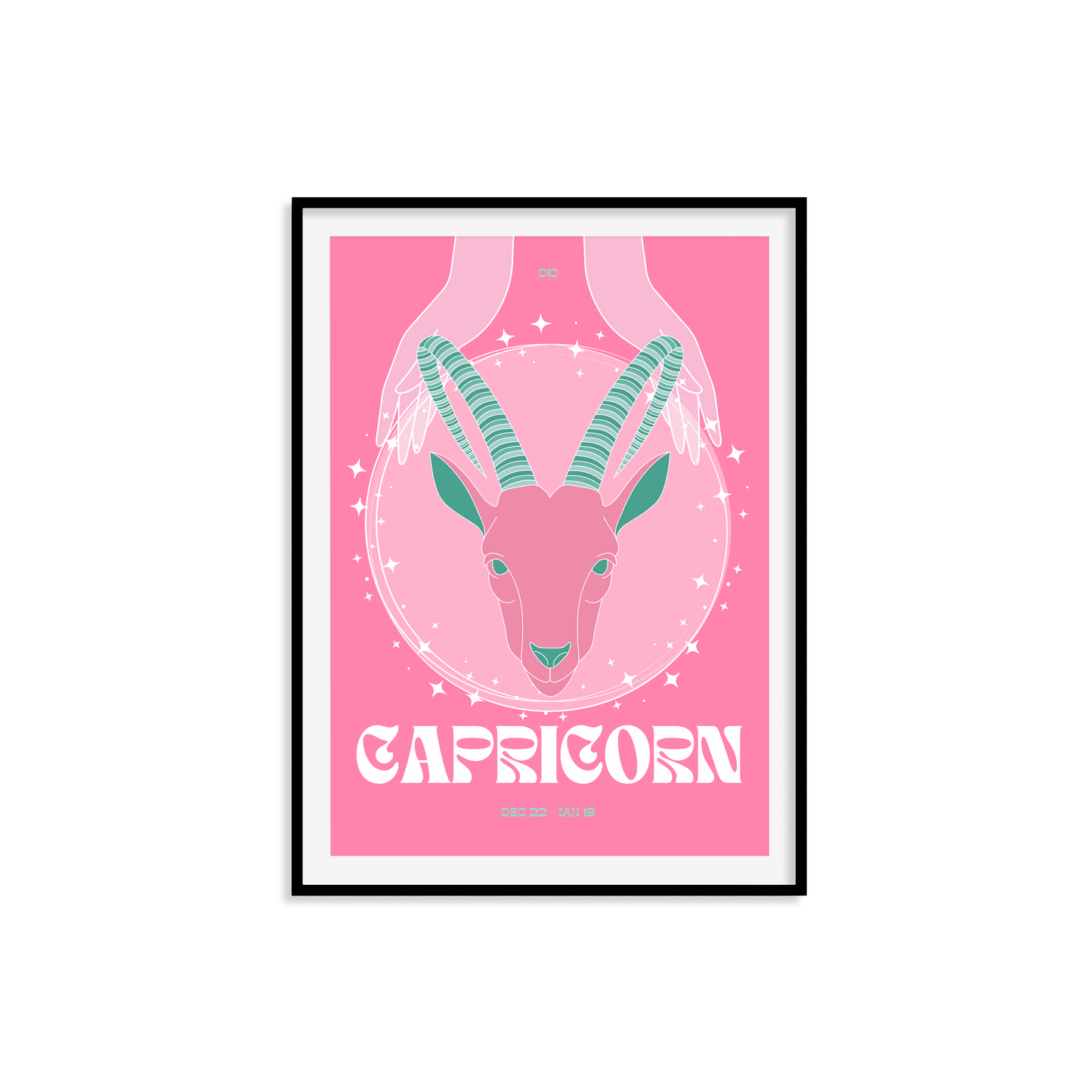 Capricorn Zodiac Print