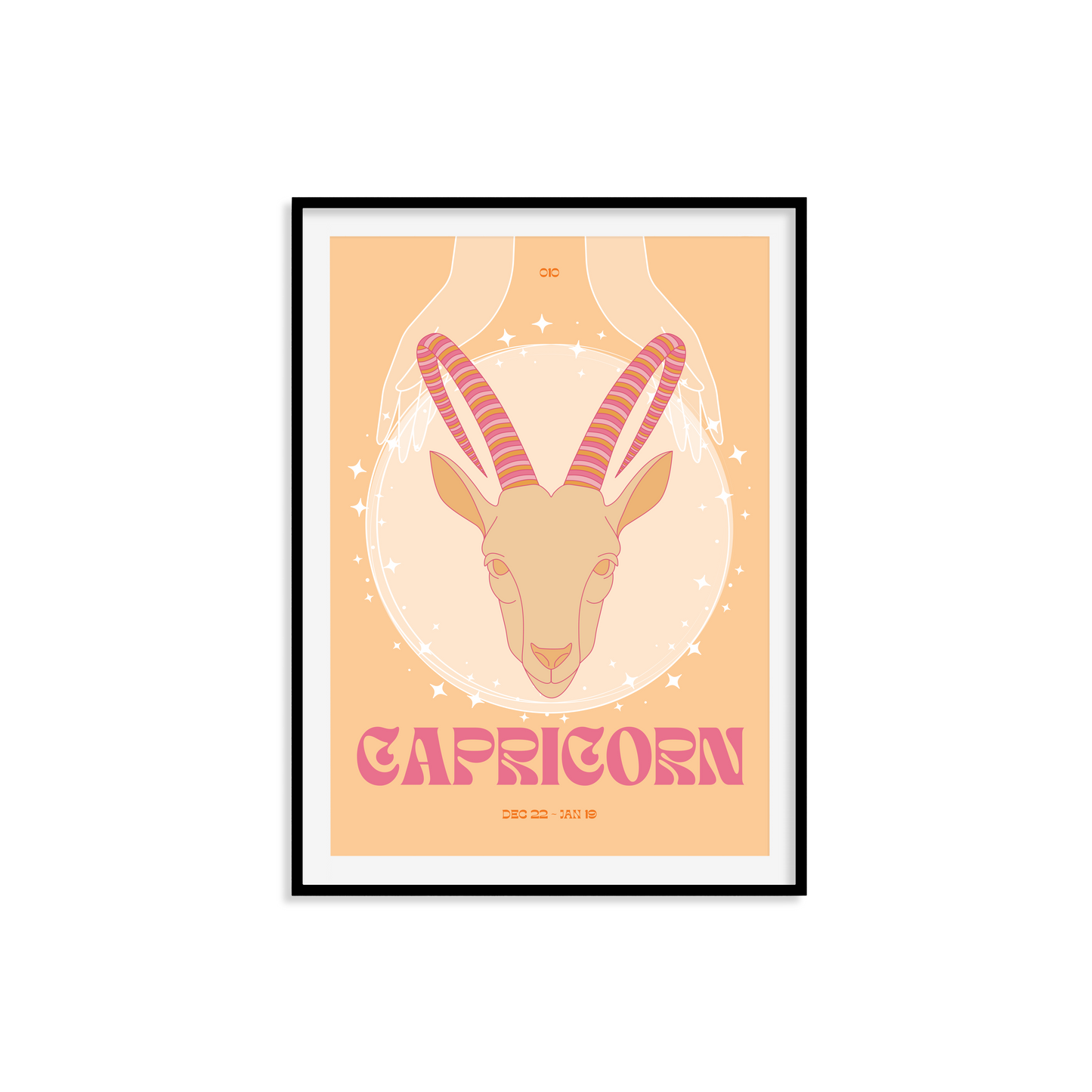 Capricorn Zodiac Print