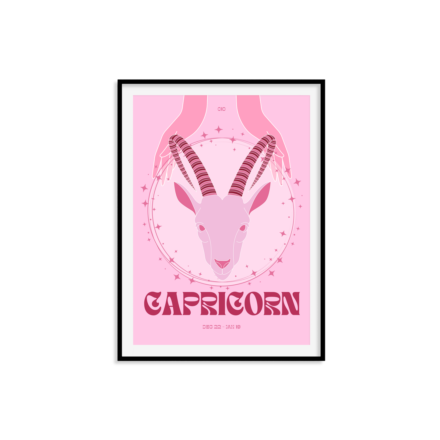 Capricorn Zodiac Print