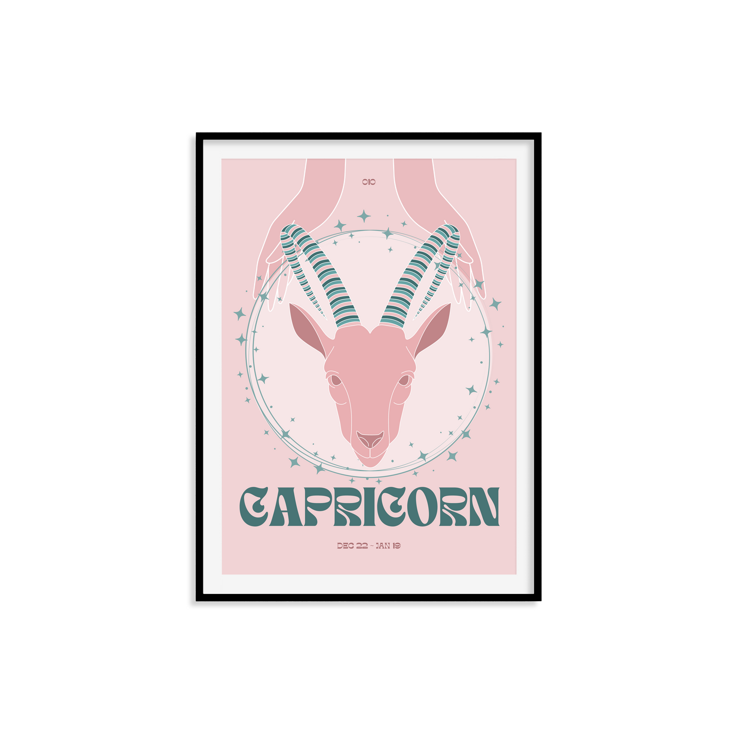 Capricorn Zodiac Print