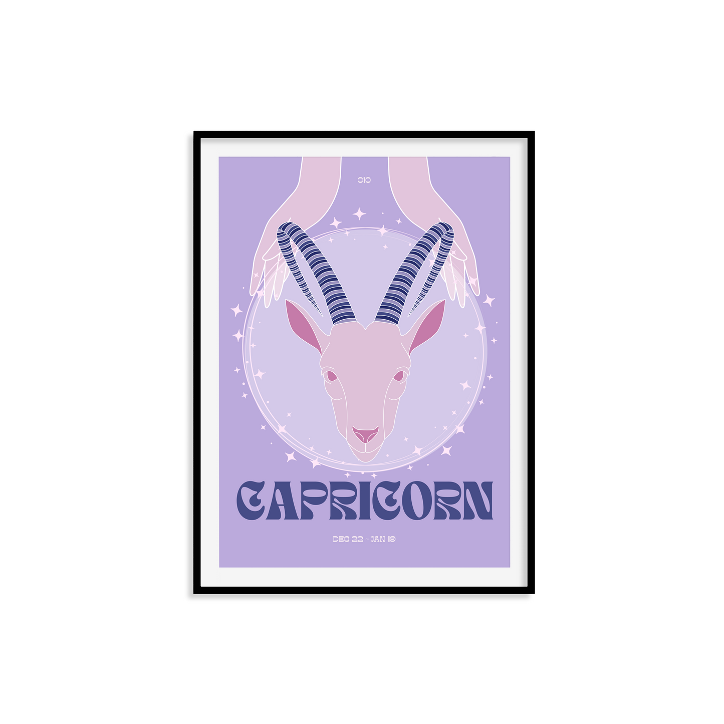 Capricorn Zodiac Print