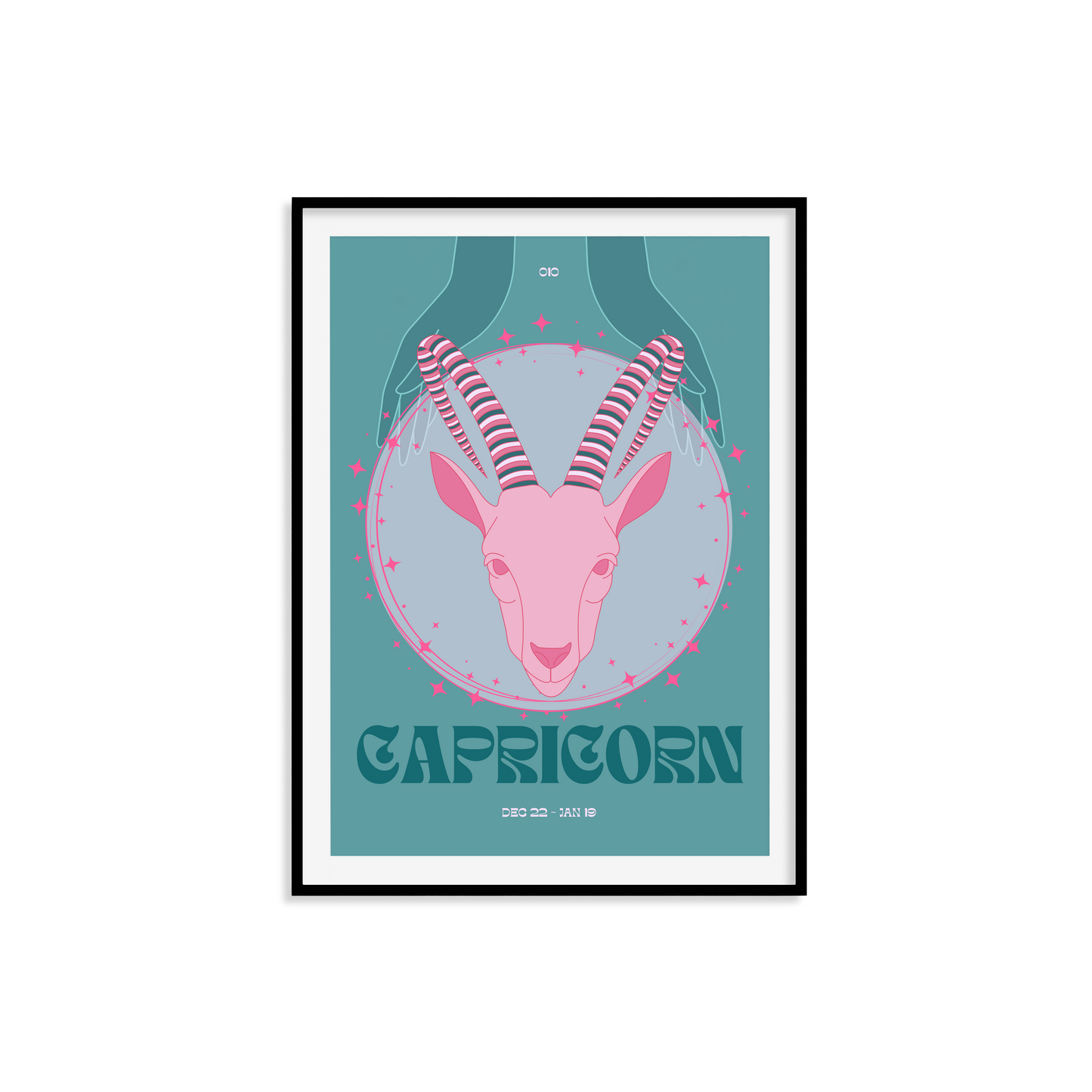 Capricorn Zodiac Print