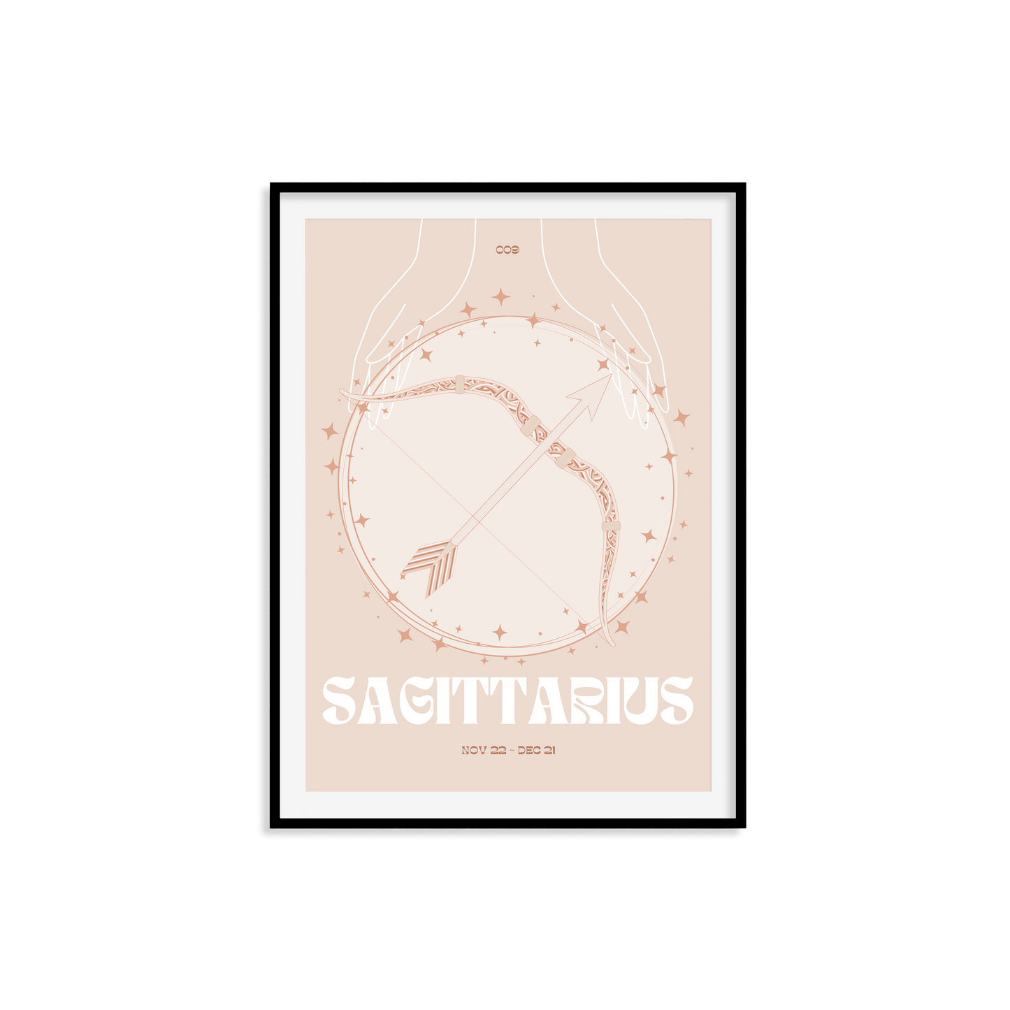 Sagittarius Zodiac Print