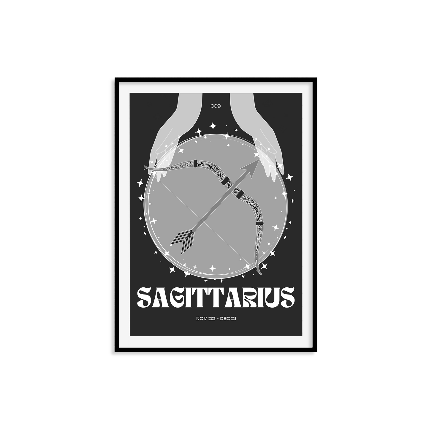 Sagittarius Zodiac Print