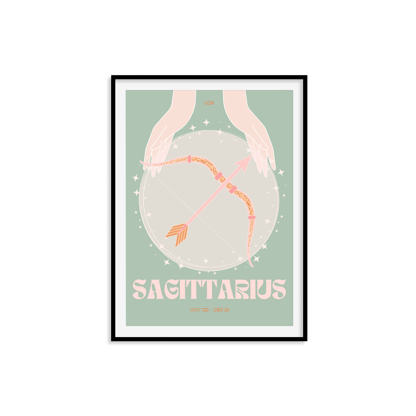 Sagittarius Zodiac Print