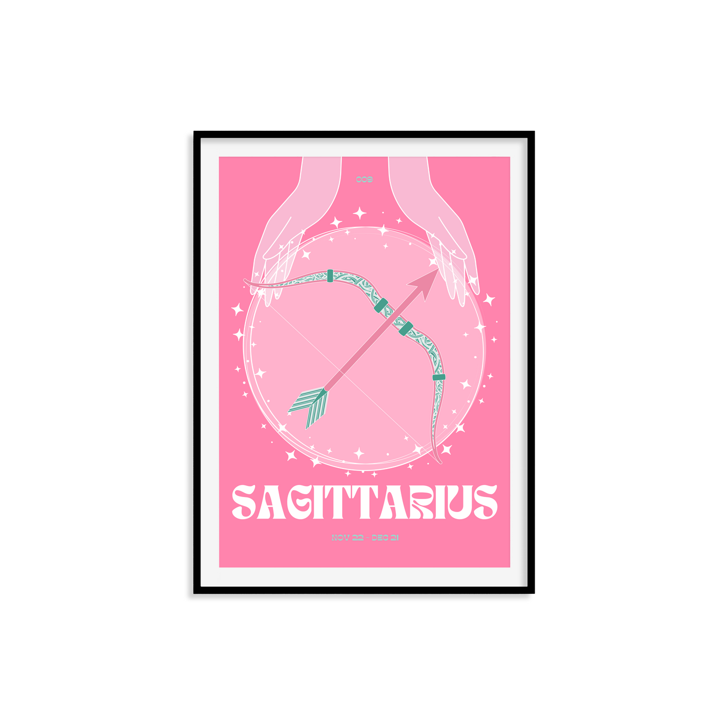 Sagittarius Zodiac Print