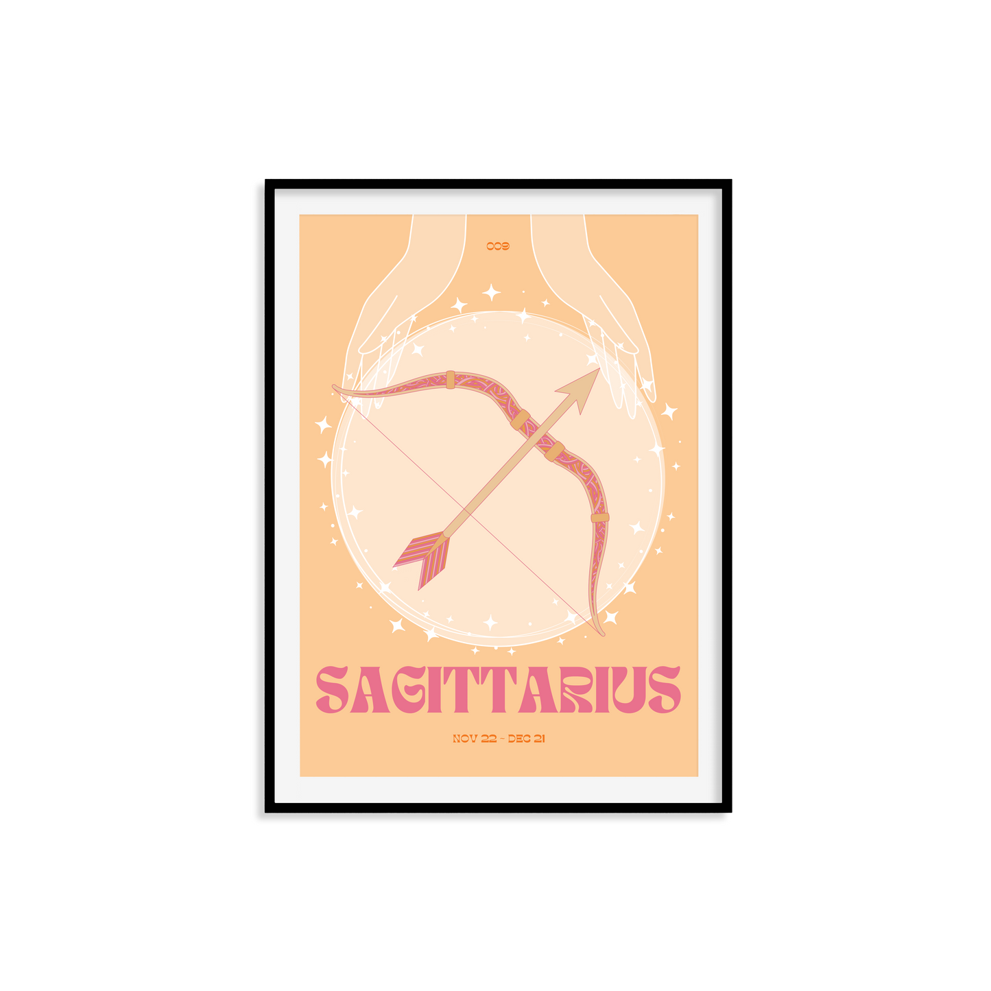 Sagittarius Zodiac Print