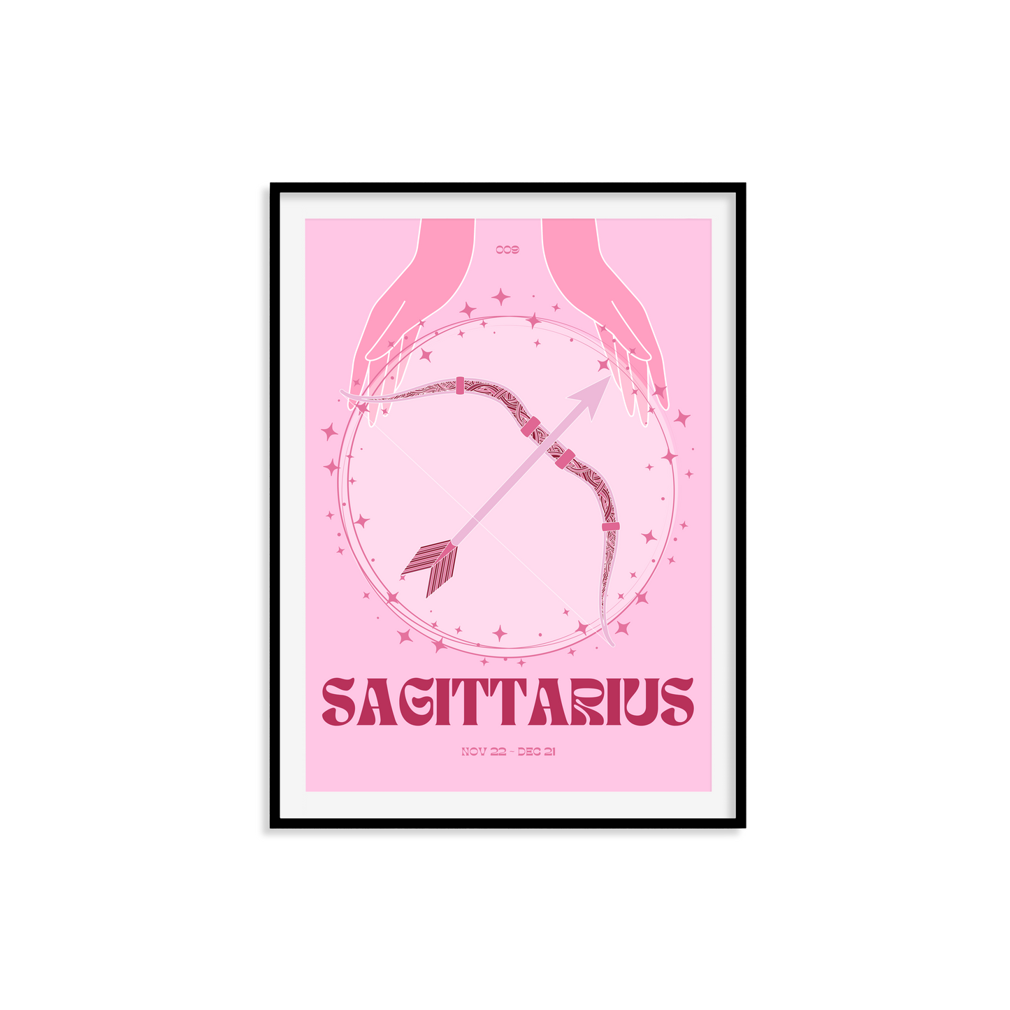 Sagittarius Zodiac Print