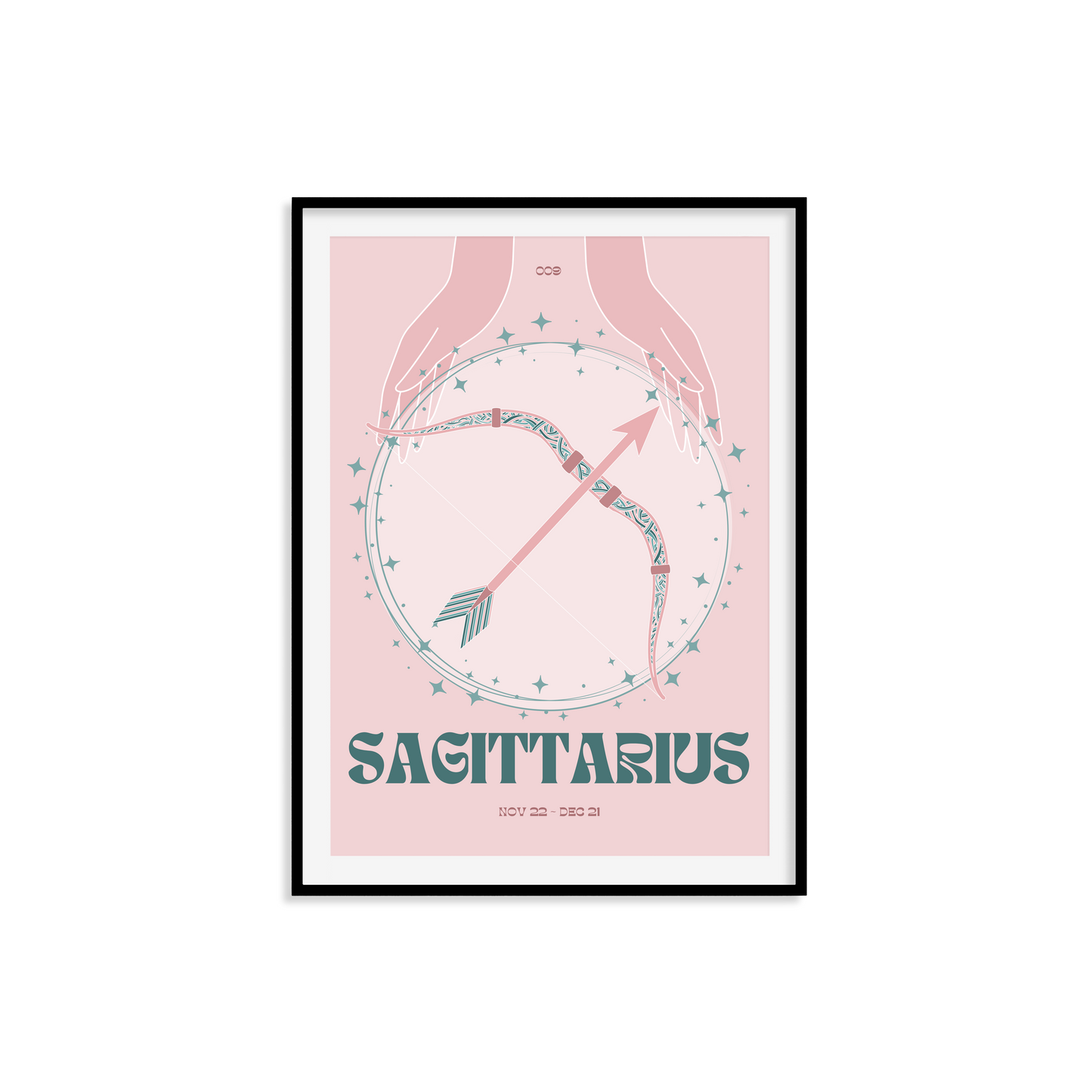 Sagittarius Zodiac Print