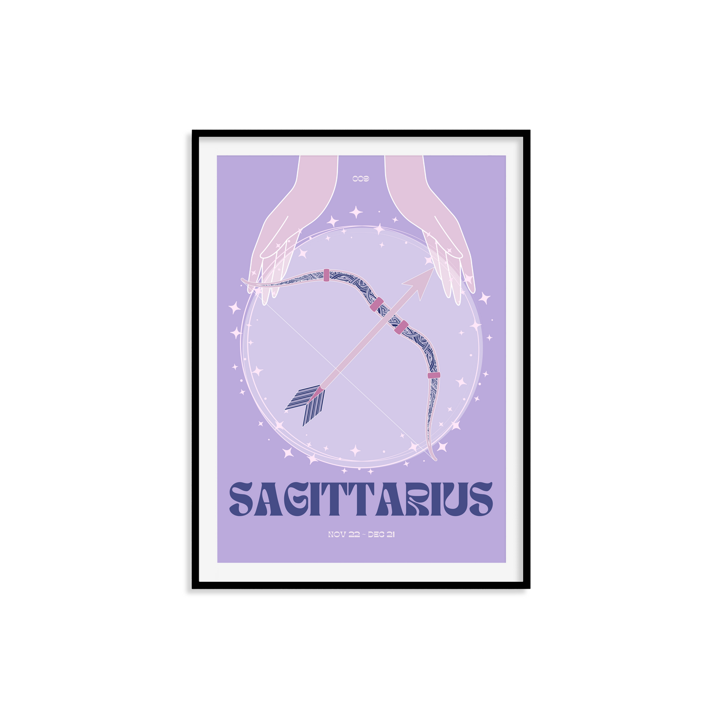 Sagittarius Zodiac Print