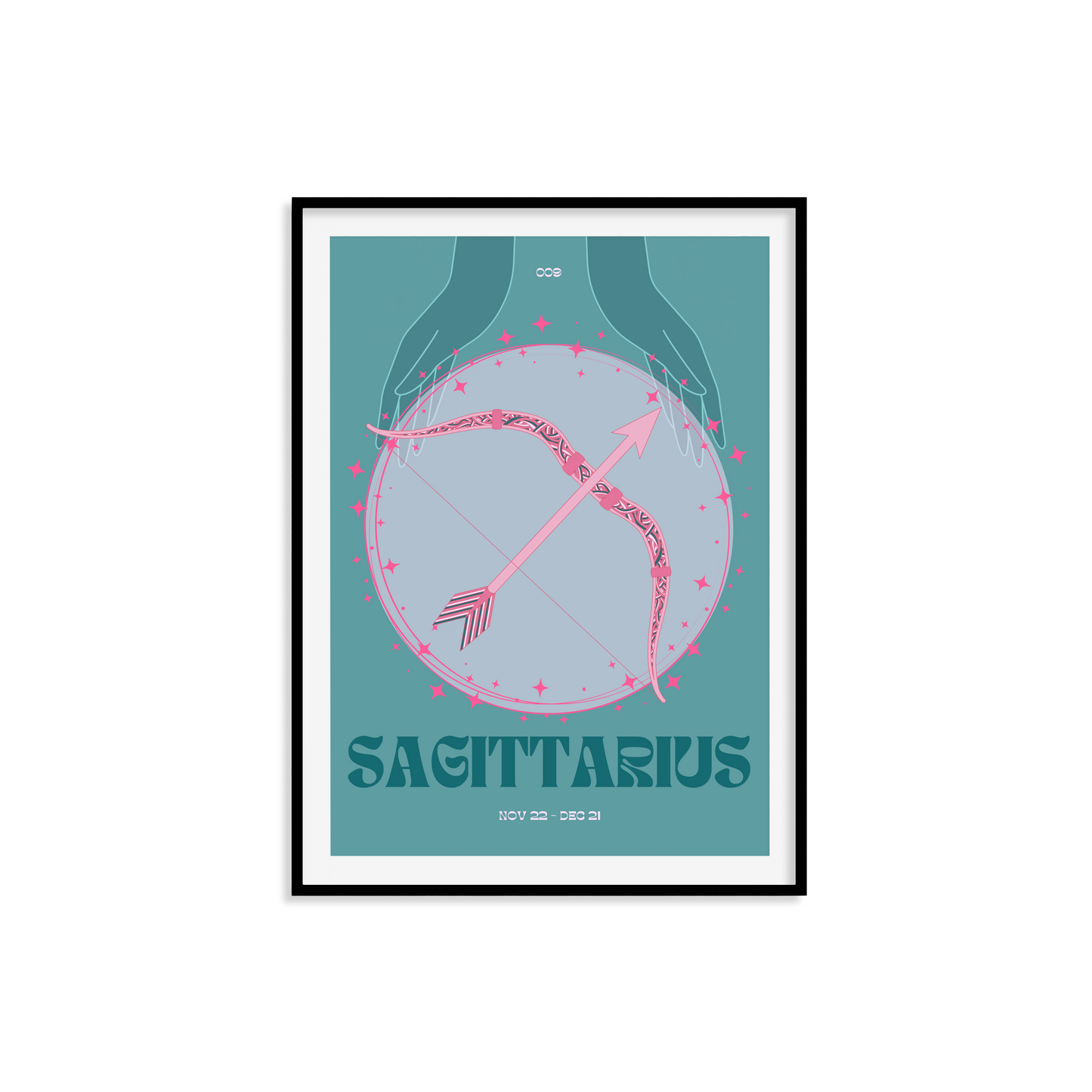 Sagittarius Zodiac Print