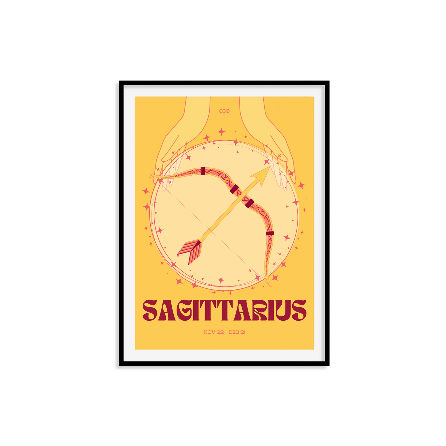 Sagittarius Zodiac Print