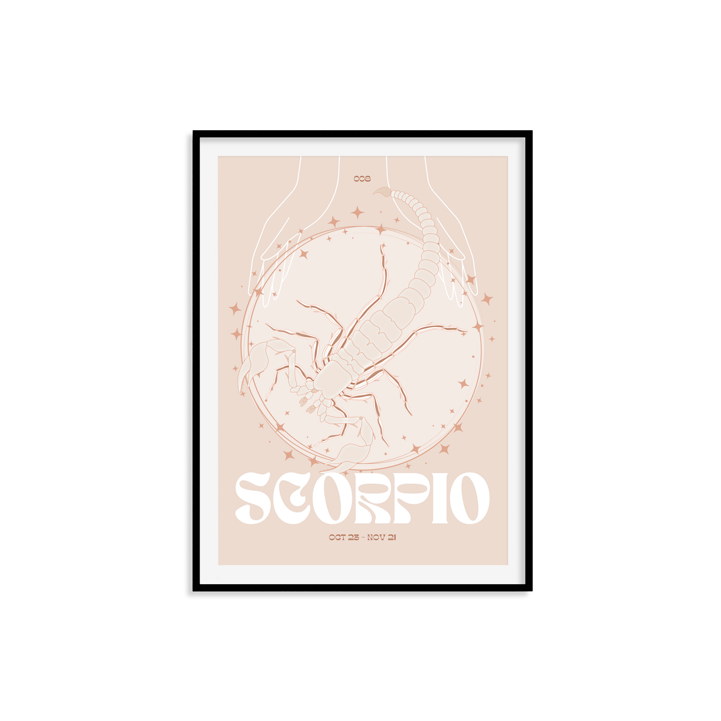 Scorpio Zodiac Print