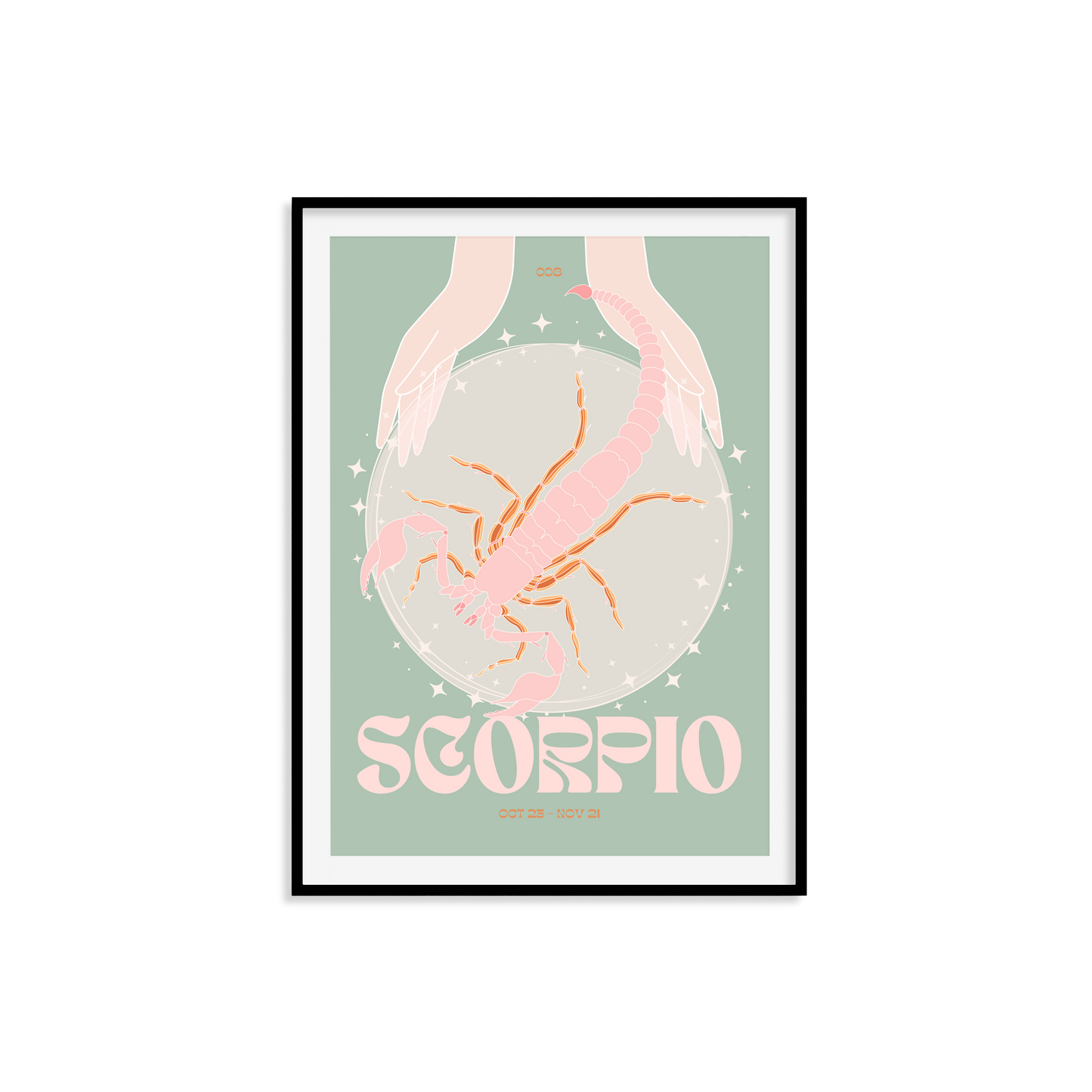 Scorpio Zodiac Print