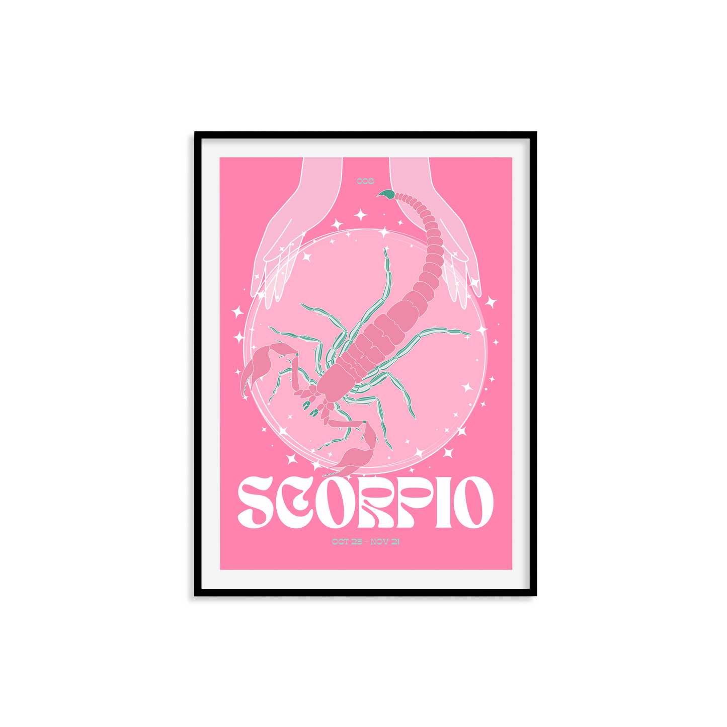 Scorpio Zodiac Print