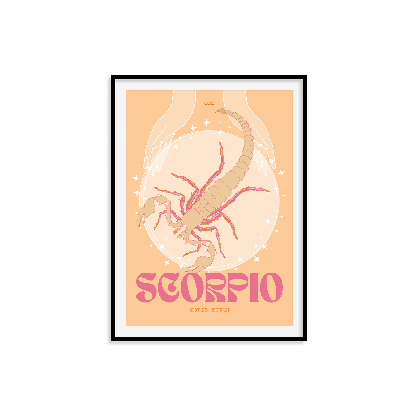 Scorpio Zodiac Print