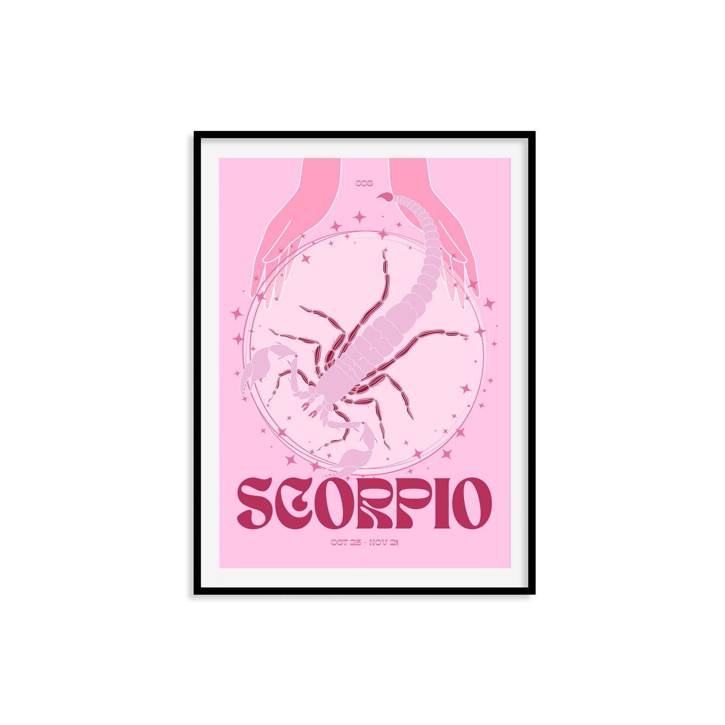 Scorpio Zodiac Print