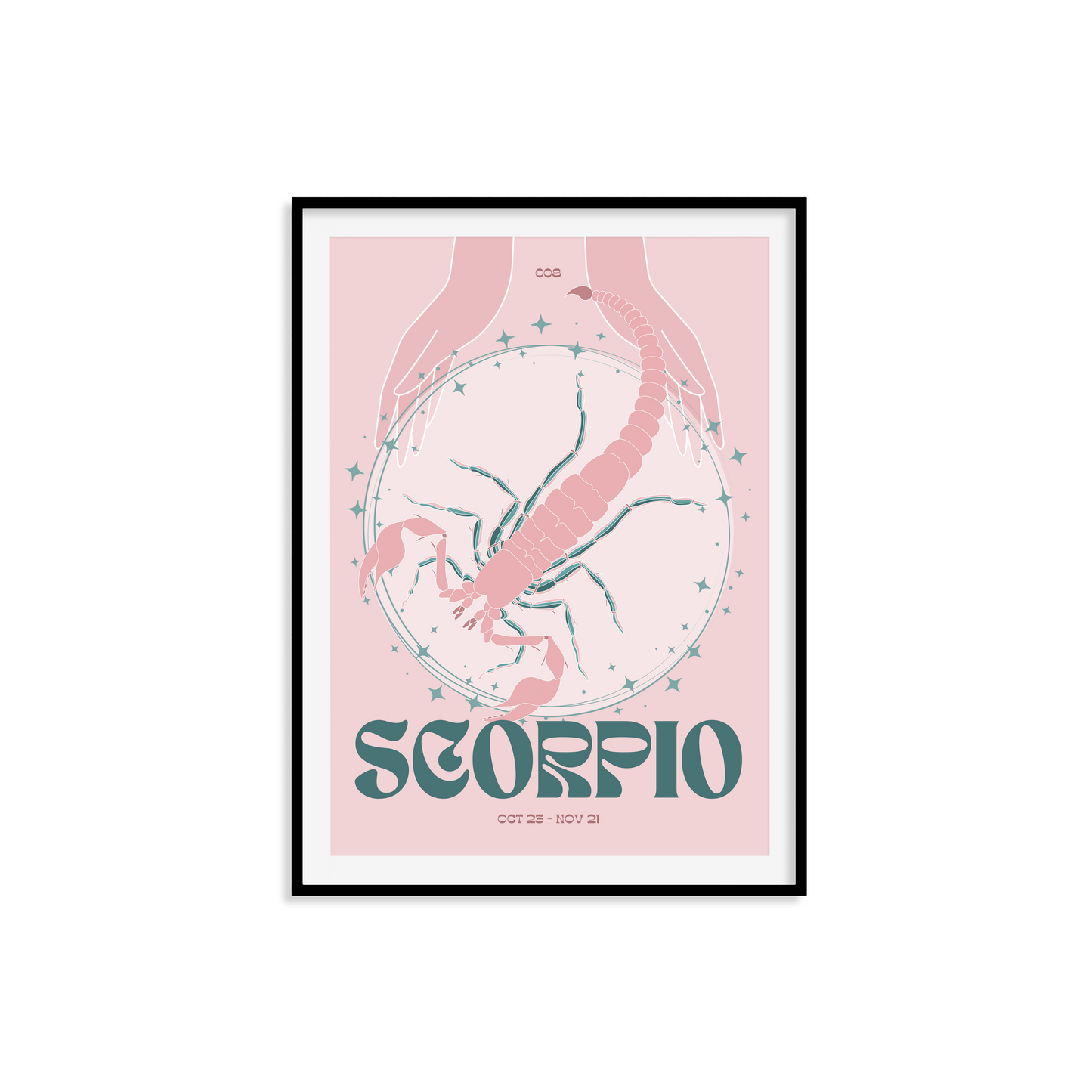 Scorpio Zodiac Print