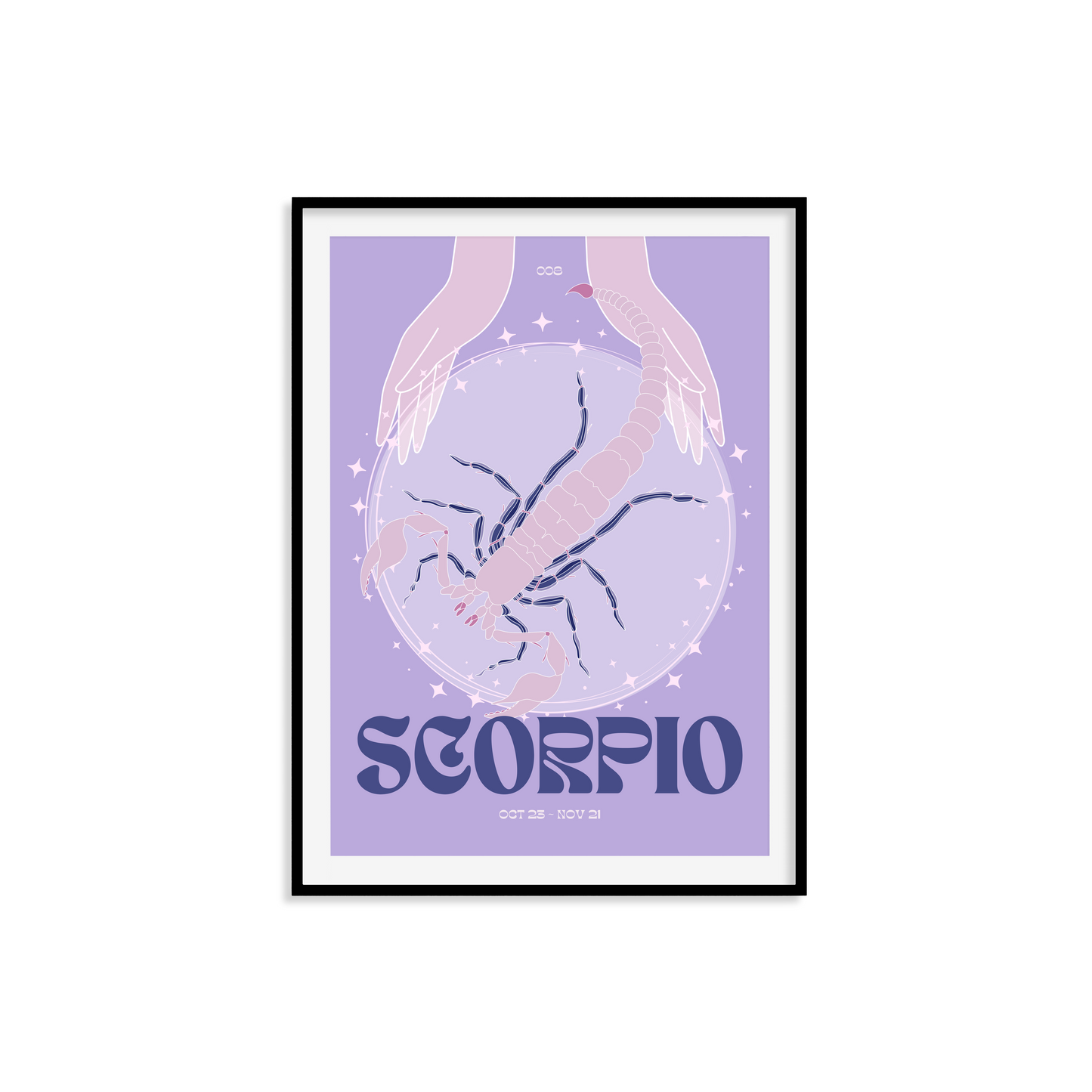 Scorpio Zodiac Print