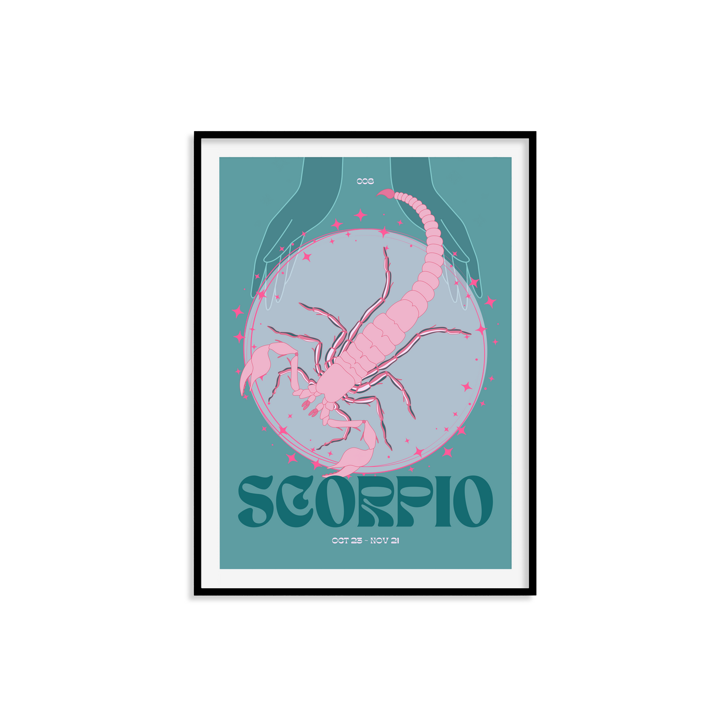 Scorpio Zodiac Print