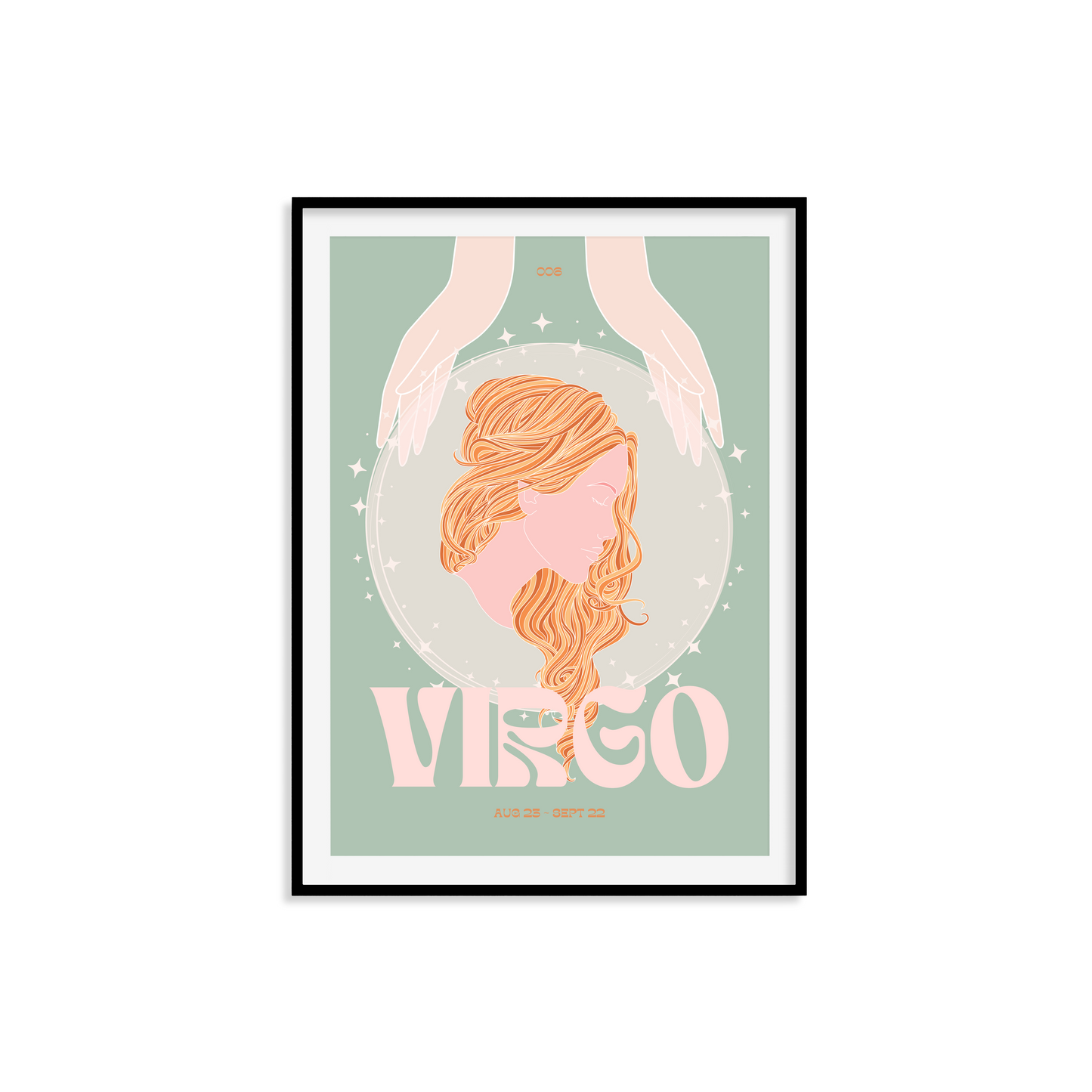 Virgo Zodiac Print