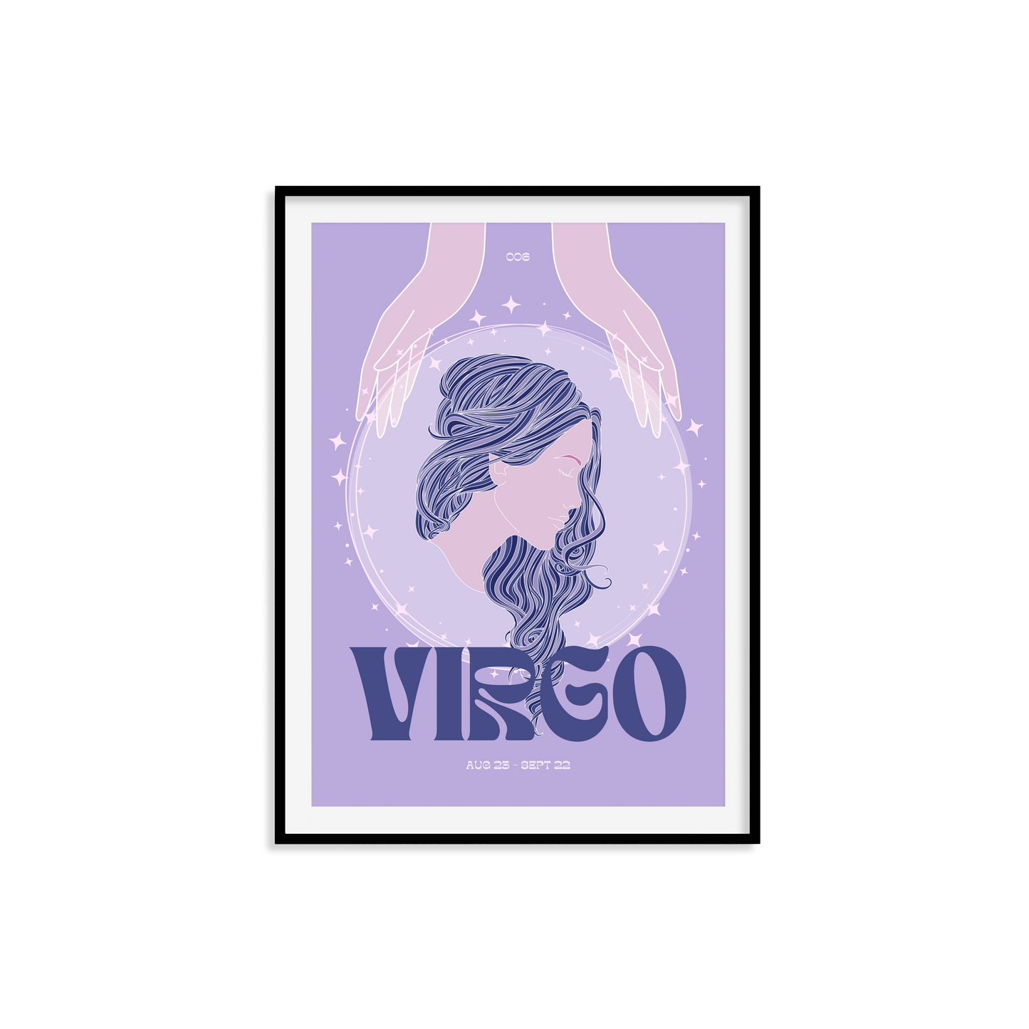 Virgo Zodiac Print