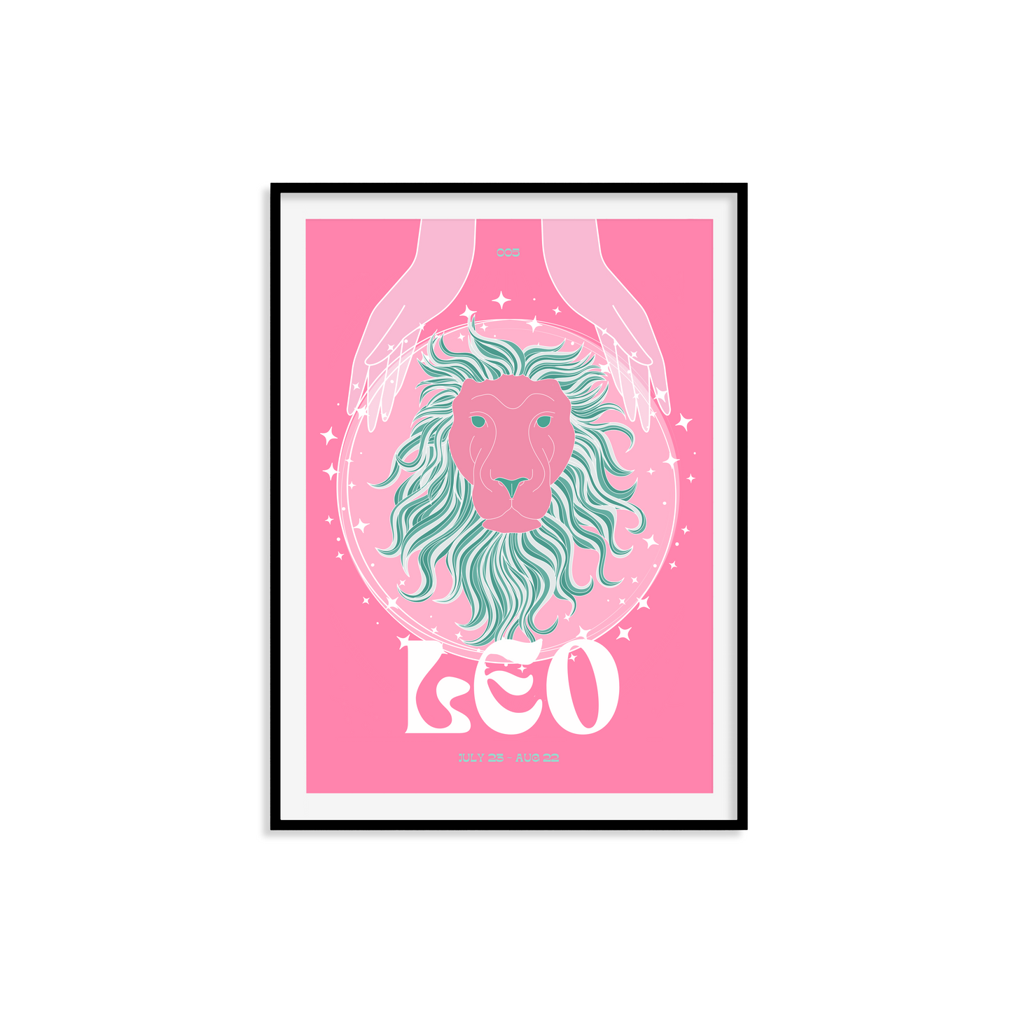 Leo Zodiac Print