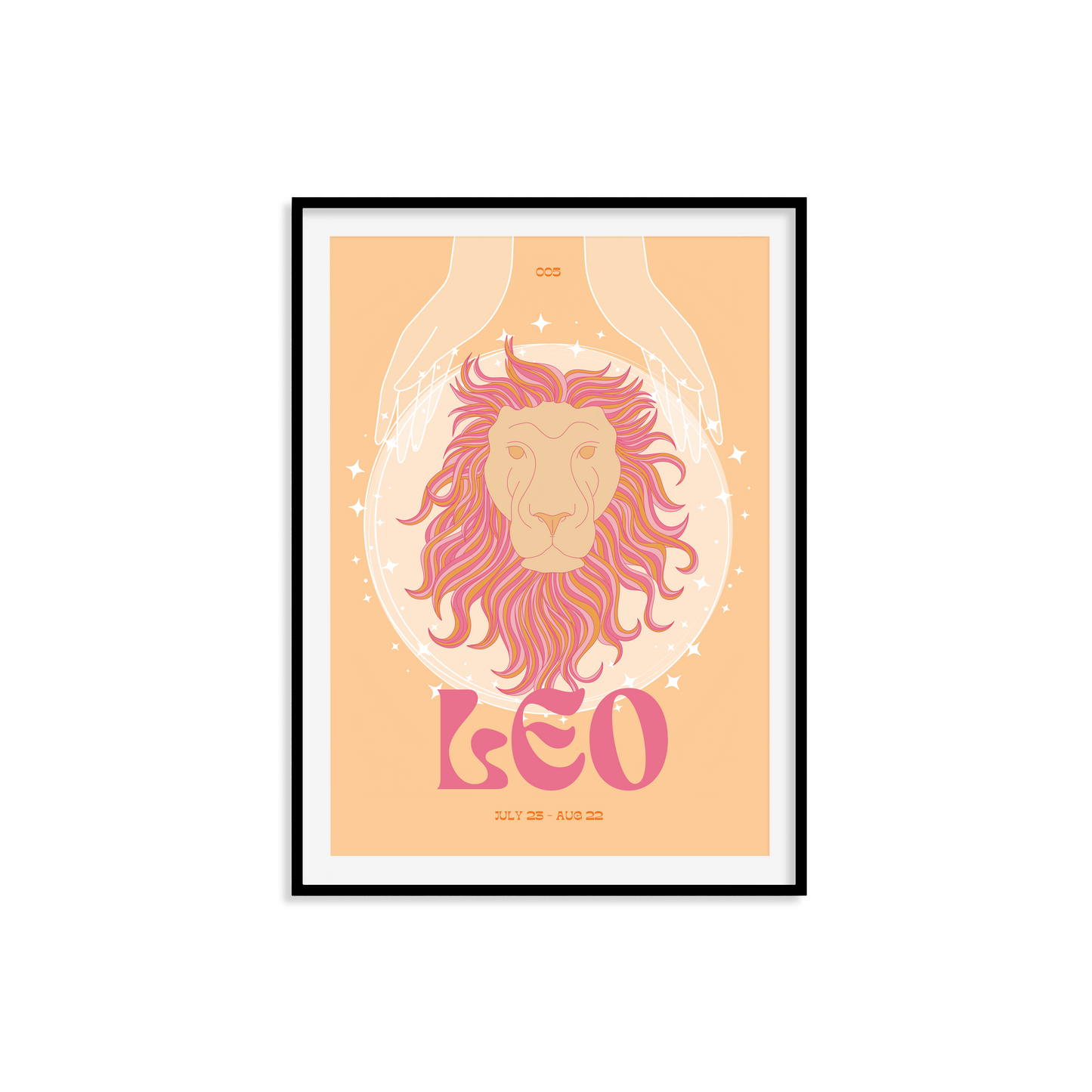 Leo Zodiac Print