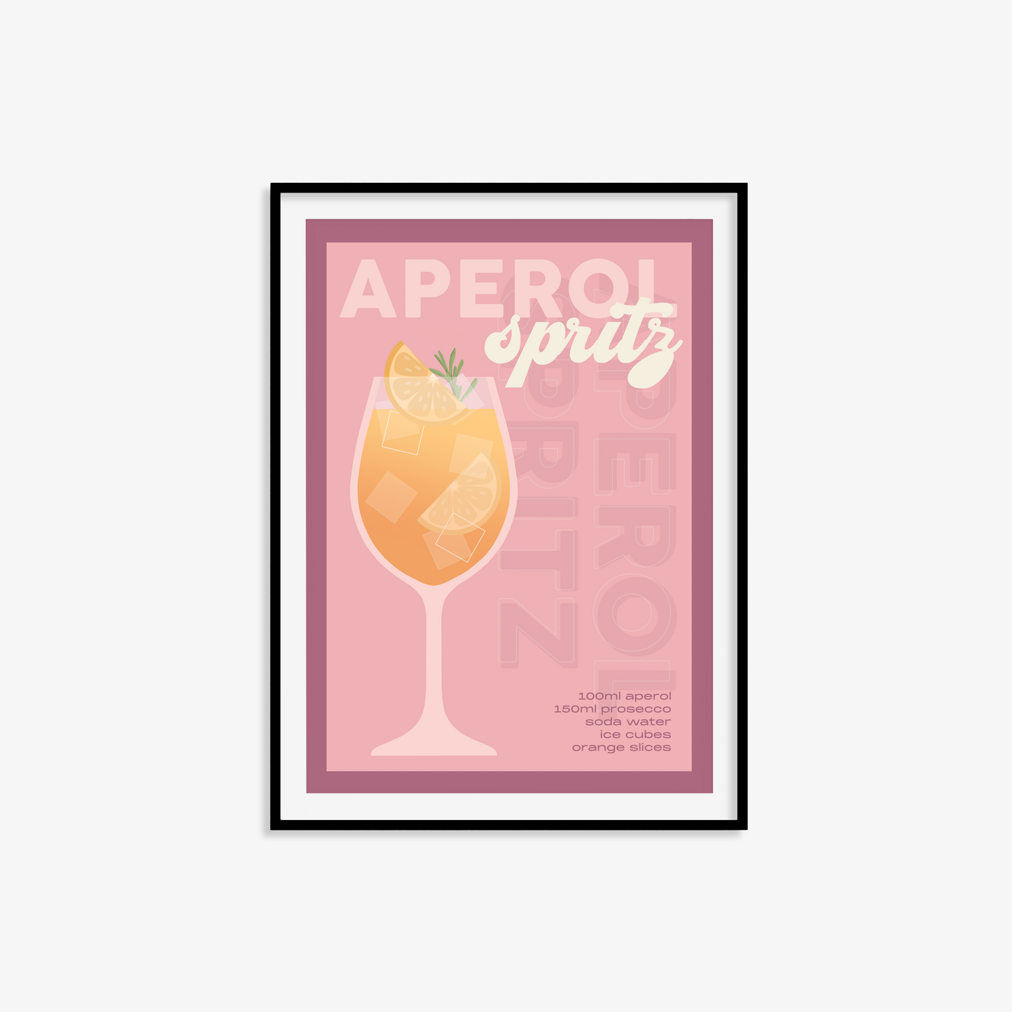 Aperol Spritz Print