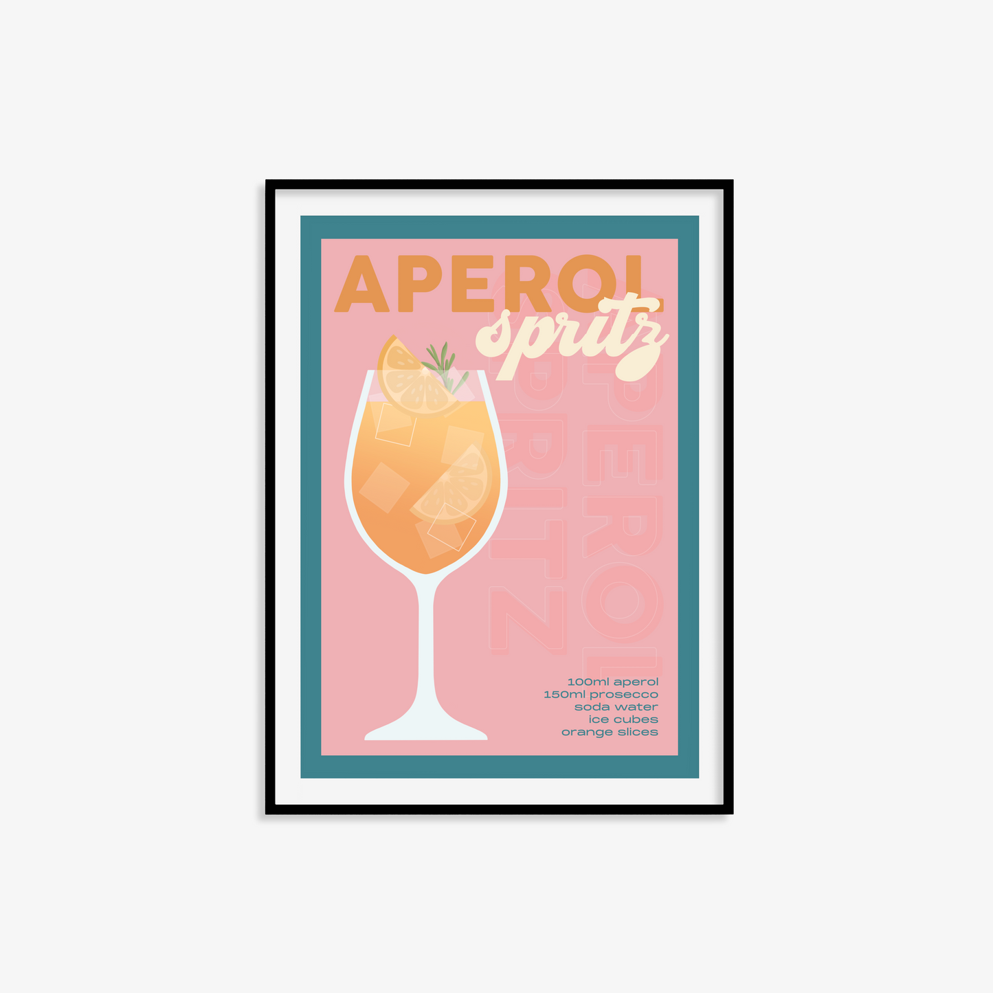 Aperol Spritz Print